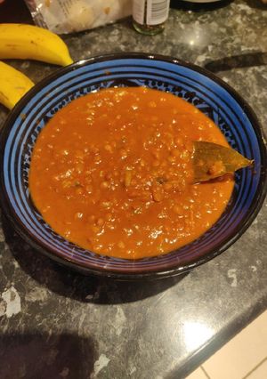 A picture of Green Lentil Dahl.
