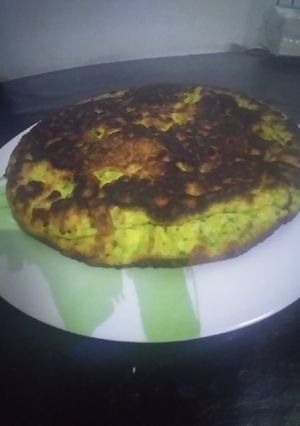 Una foto de Tortilla de zapallitos ♡ fácil