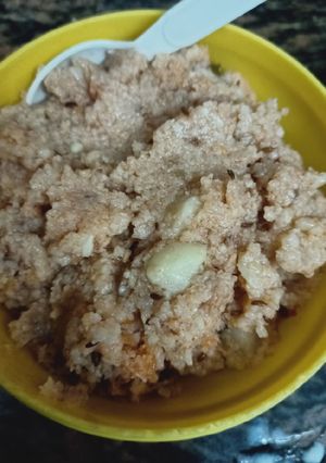 A picture of Samak upma.