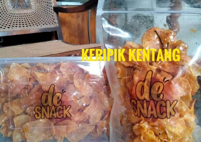 Cara Memasak Keripik Kentang Kekinian