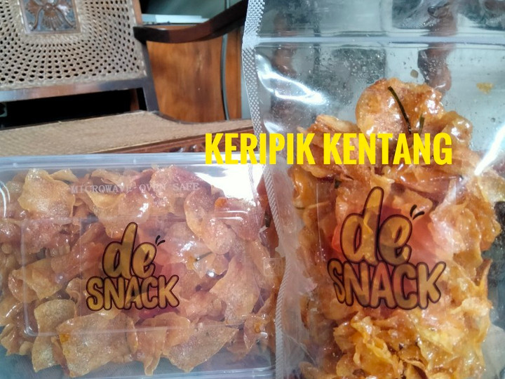 Cara Memasak Keripik Kentang Kekinian