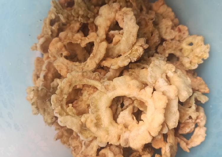 Bahan meracik Kripik pare kriuk nggak pahit😉 Anti Gagal