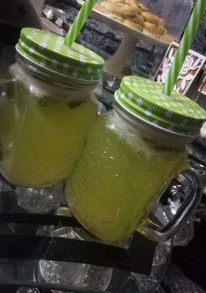 صورة لوصفة عصير الليمون والنعنع 🍋