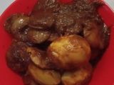 Rendang jengkol telor praktis