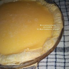 A picture of Pai Susu (Indonesian Milk Pie) -- Four Ingredients.