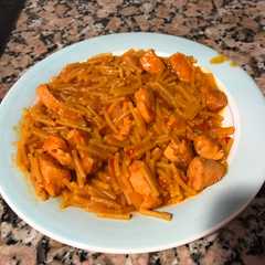 รูปของ Pollo con fideos