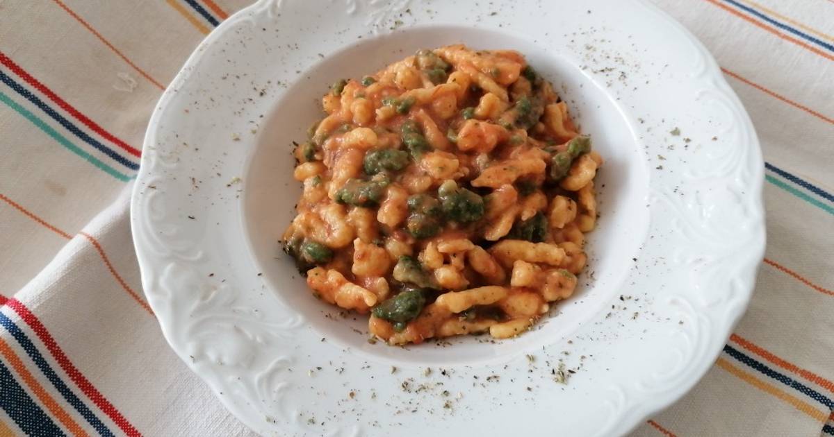 Ricetta Spatzle all'estratto di pomodoro di mserino - Cookpad