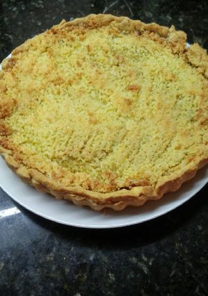 Una foto de Torta de dulce de leche y coco