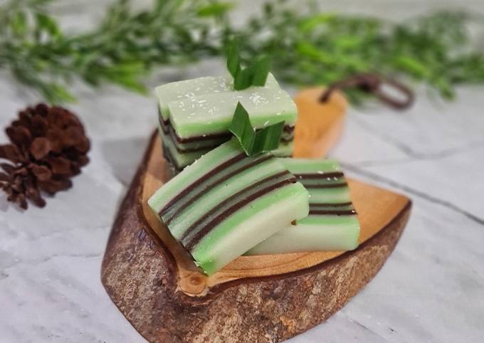 Kue Lapis Pepe Tapioka versi Kenyal