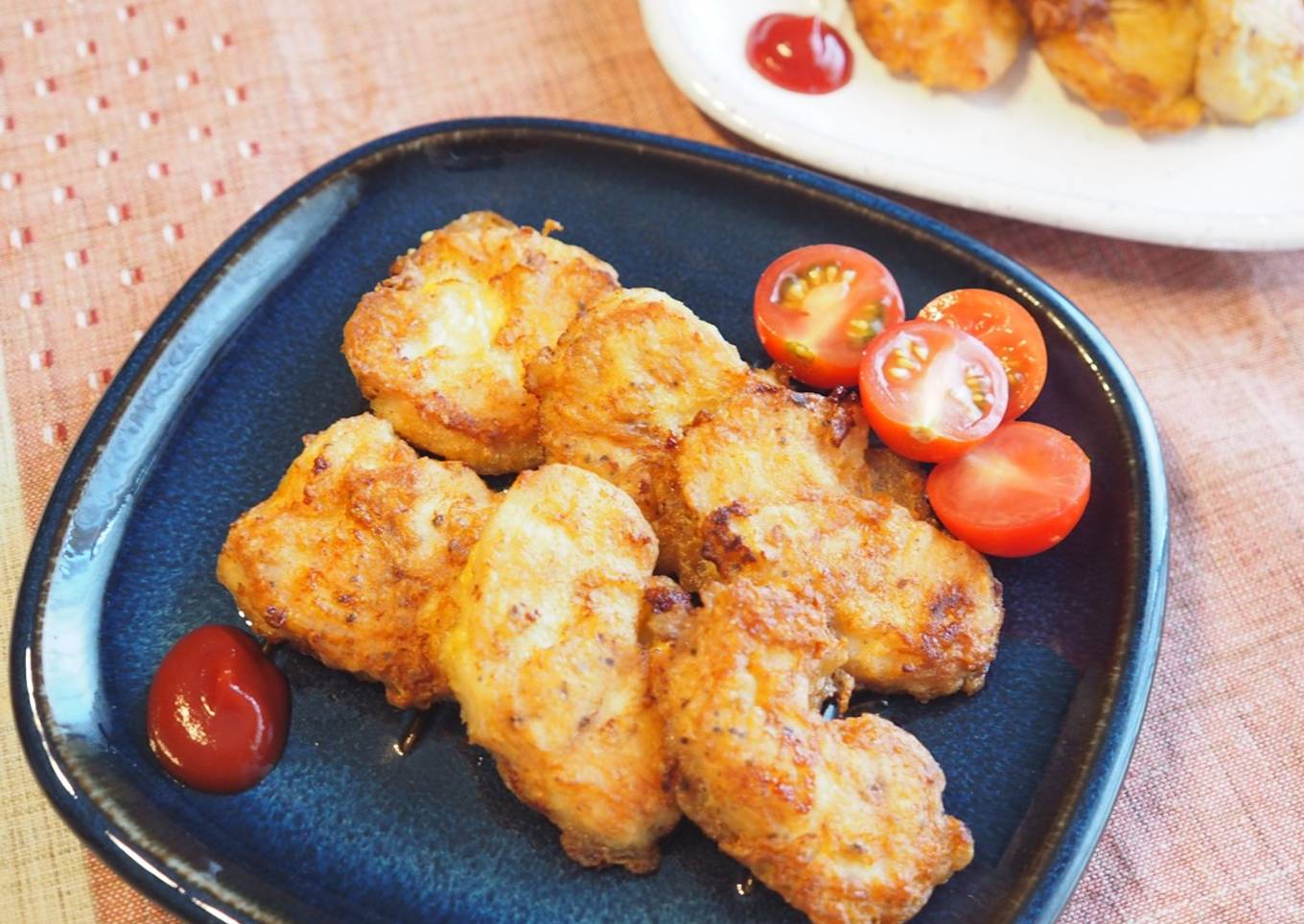 Piccata de pechuga de pollo a la japonesa