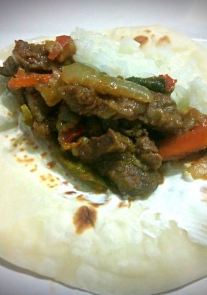 Una foto de Fajitas facilísimas y sabrosas