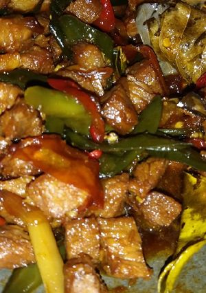 Foto resep Daging sapi oseng kecap
