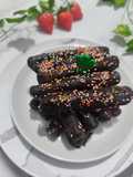 Kulit pangsit roll coklat