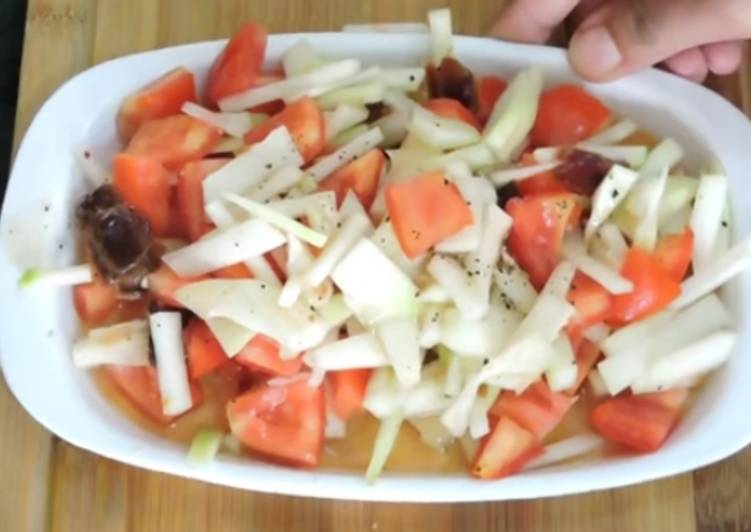 Simple Way to Prepare Homemade Raw papaya Salsa