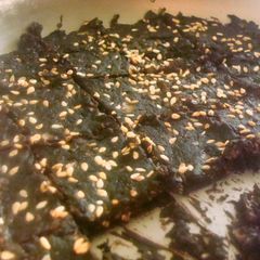 A picture of Cocoa Sesame Oat Bars.