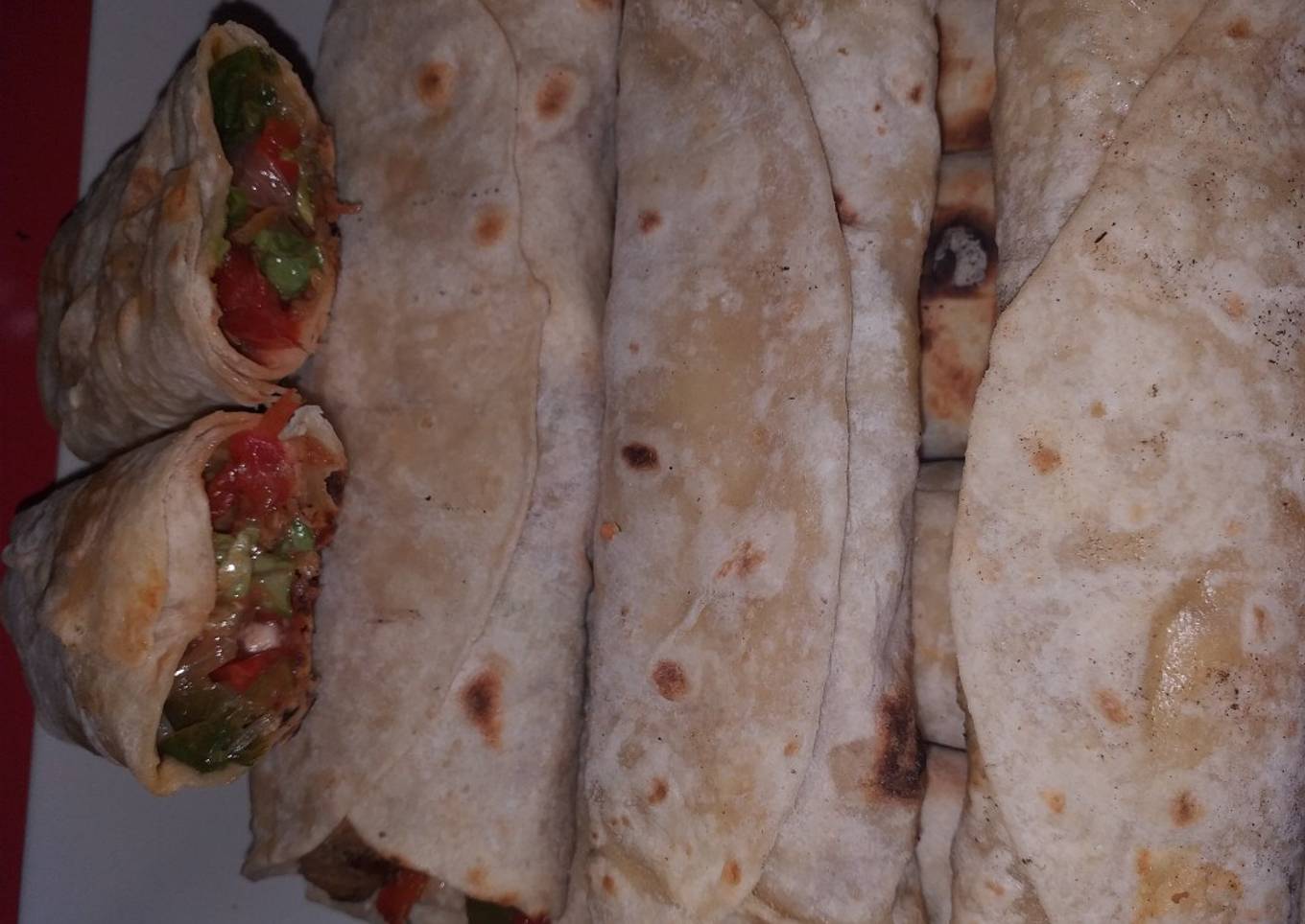 Kebab de carne picada