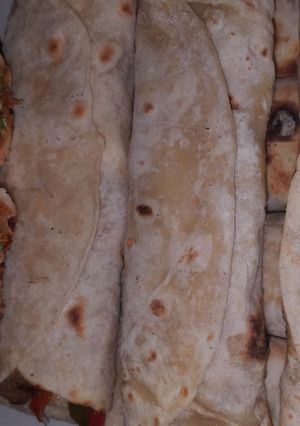 Una foto de Kebab de carne picada