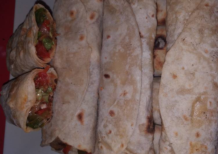 Kebab de carne picada