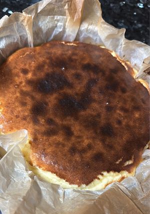 Una foto de Tarta de queso al horno