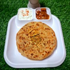 A picture of Sattu Paratha.