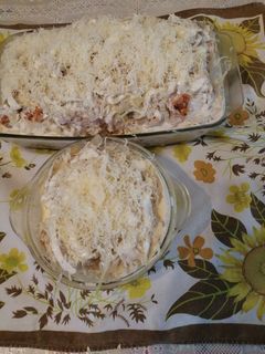 Füstölt Sonkás🐷 szalonnás kolbászos🌶️🍅 húsos rakott 🥗rizs recept fotója