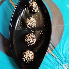 Til Fudge Ladoo A picture of Til Fudge Ladoo.