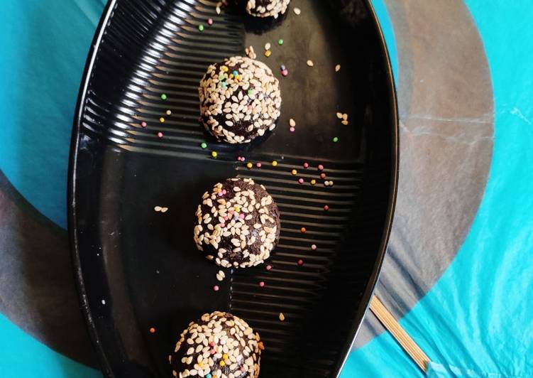 Step-by-Step Guide to Make Any-night-of-the-week Til Fudge Ladoo