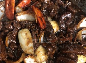 Gambar Daging Kicap Black Pepper