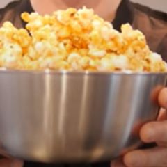 A picture of Caramel popcorn 🍿.