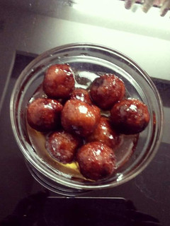 A picture of Sweet potato gulab jamun.