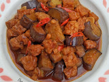 Oseng Terung Tempe Pedas Manis