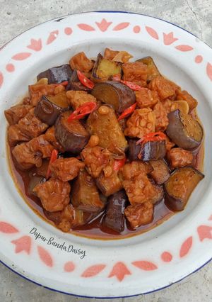 Foto resep Oseng Terung Tempe Pedas Manis