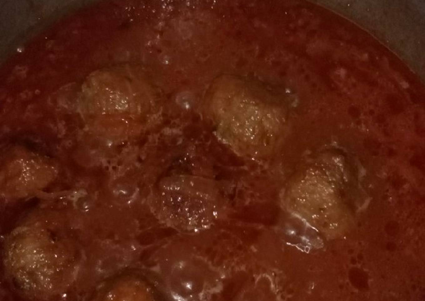 Suran kofta curry