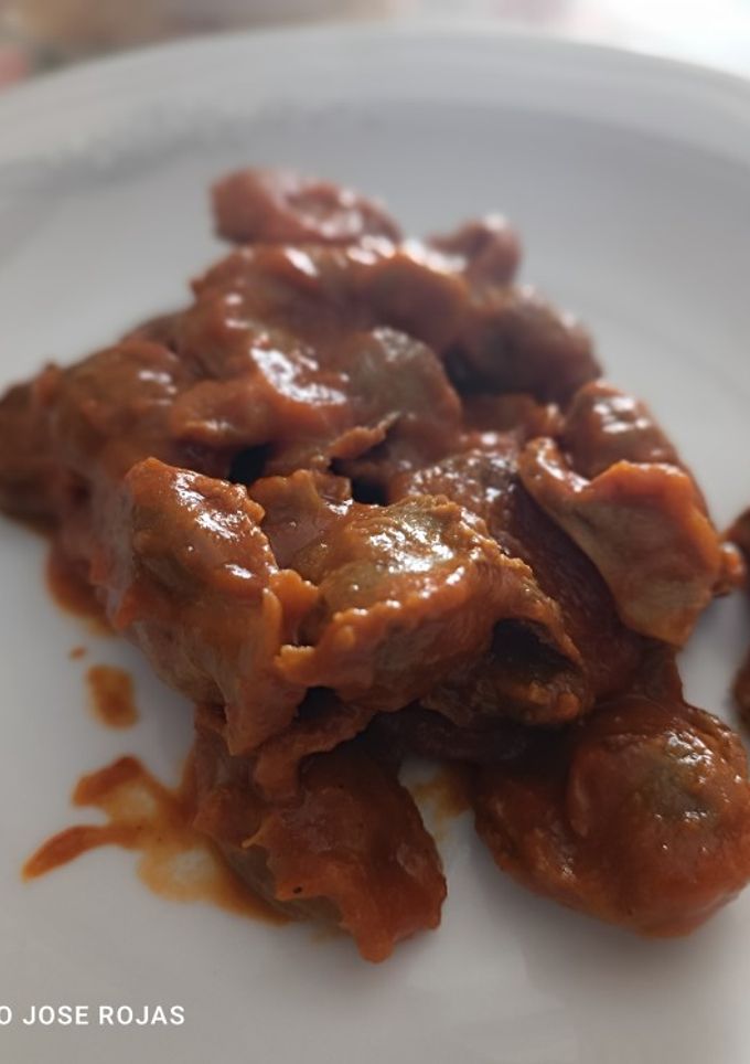 Una foto de Mollejas de pollo