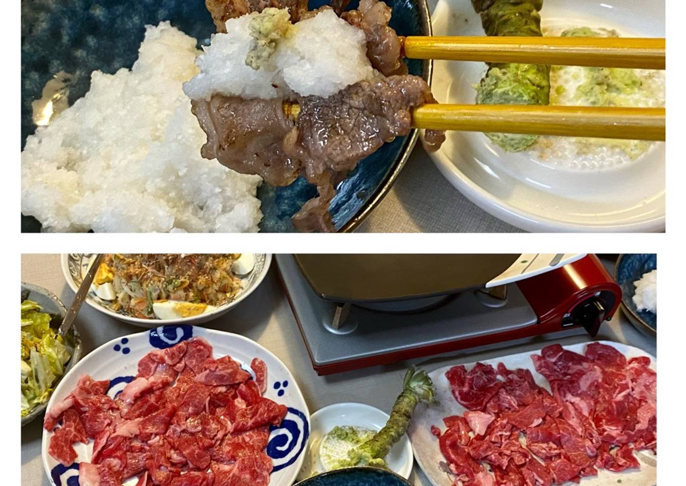Japanese Wagyu Beef with Wasabi