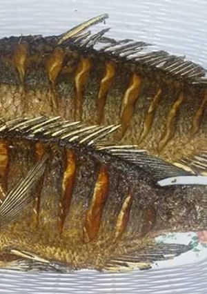 A picture of Deep fried Tilapia.