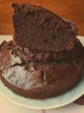 Torta al cacao all'acquafaba