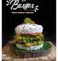 Langkah Gampang Menyiapkan Resep Rice Burger Tempe Sambal Tumpang yang Lezat Sekali Anti Ribet, Uenak Banget