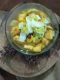 Tumis Sawi Putih dan Tahu