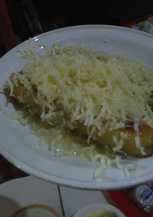 Foto resep Pisang keju parut susu