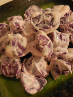 A picture of It's simple! Purple Sweet Potato Salad.