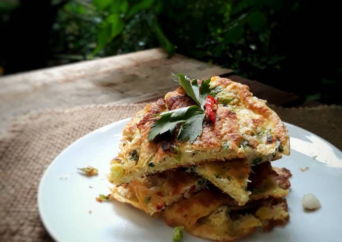 Resep Telor dadar ala RM Padang (PR_recookmasakanawalanT) Anti Gagal