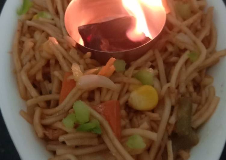 Recipe of Any-night-of-the-week Smokie Noodles