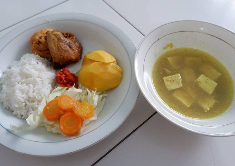 Langkah Mudah untuk Membuat Isi piringku (Soto Ayam dan Perkedel Tahu) yang Bikin Ngiler