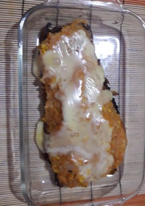 Una foto de Zapallo anco relleno