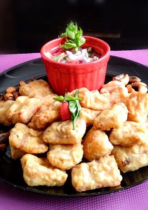 Una foto de Chicharrón de pescado estilo carretillero 👍🇵🇪