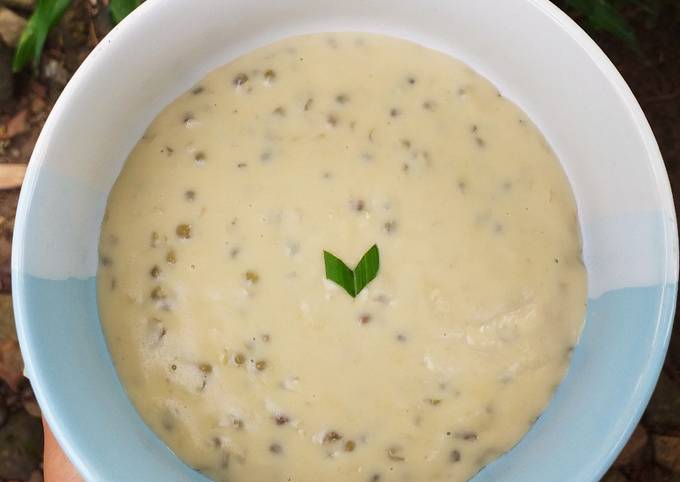 Bubur kacang hijau susu