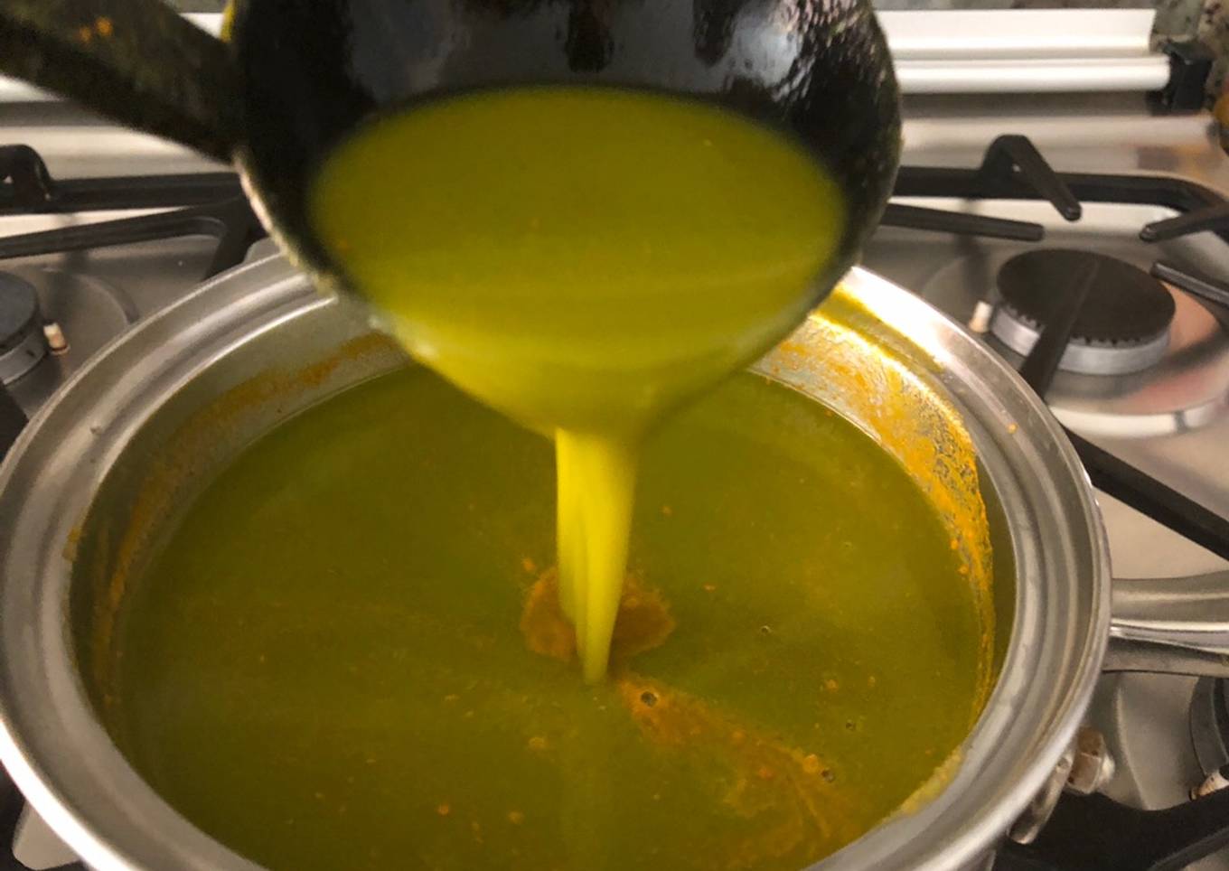 “Crema” de verduras (sin leche o lácteos)