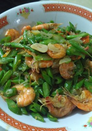 Foto resep Tumis Buncis dan Udang Simple