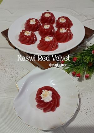 Foto resep Kue Kaswi Red Velvet